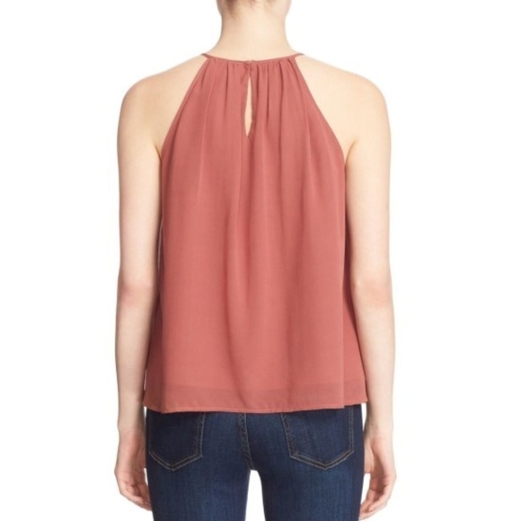 Joie Soseh Smocked Silk Sleeveless Top - Picture 2 of 3